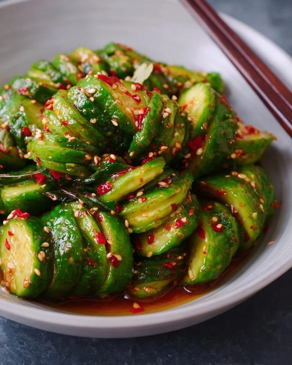 Asian Spicy Cucumber Salad