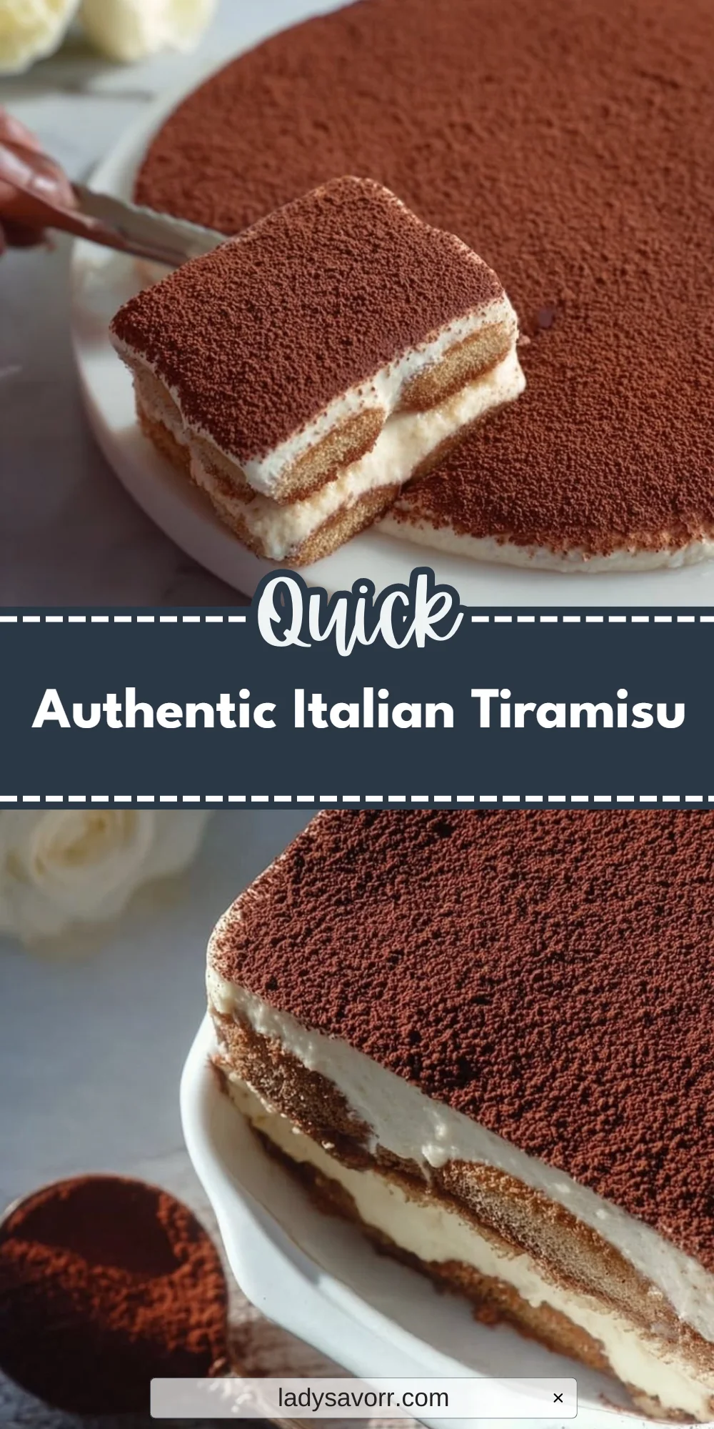 Authentic Italian Tiramisu