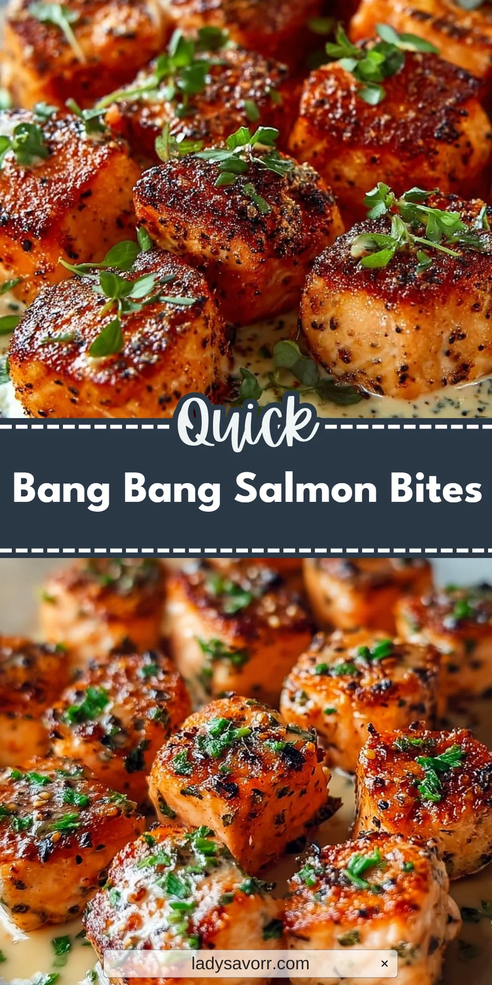 Bang Bang Salmon Bites