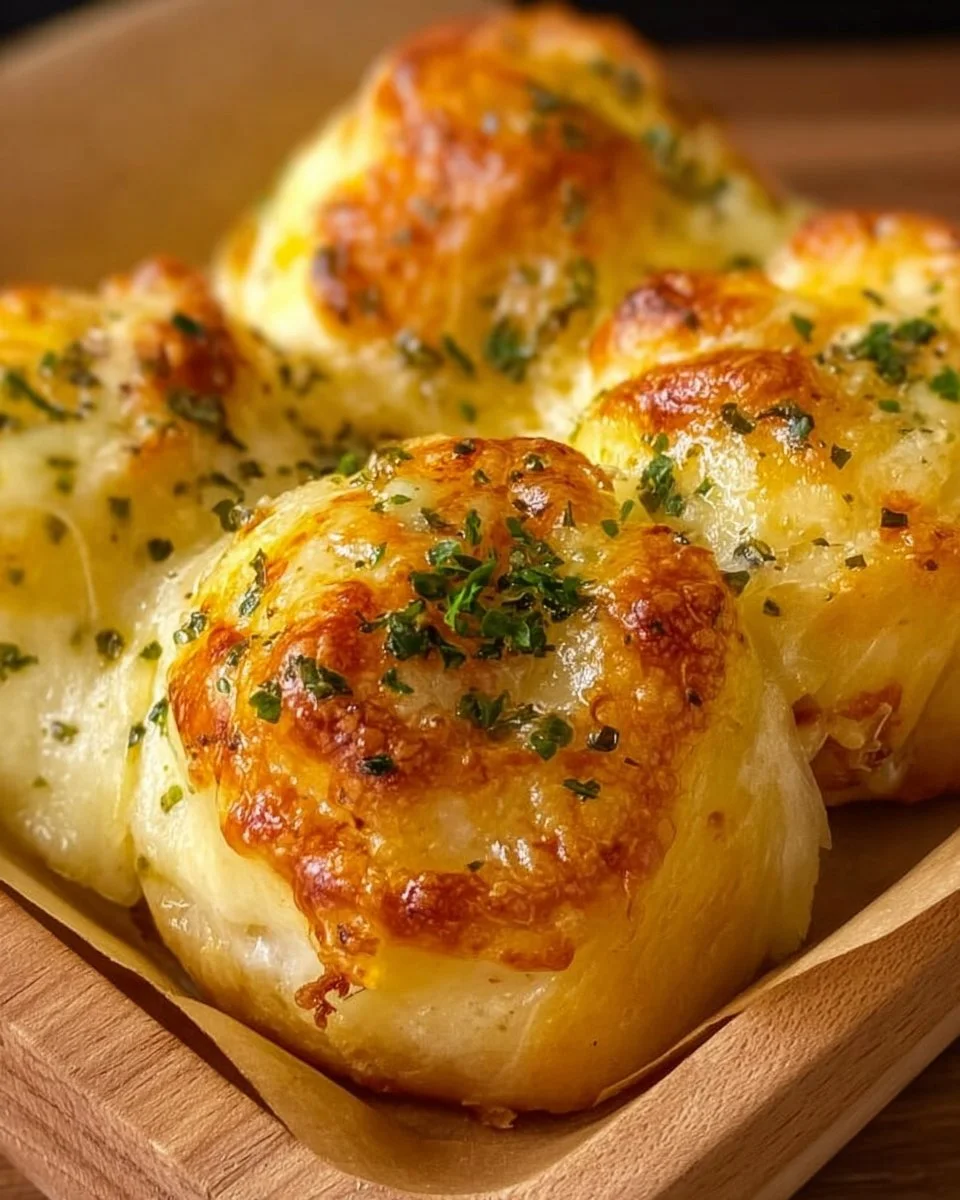 Buttery Cheese Garlic Rolls, Everyone Will Love Them!
