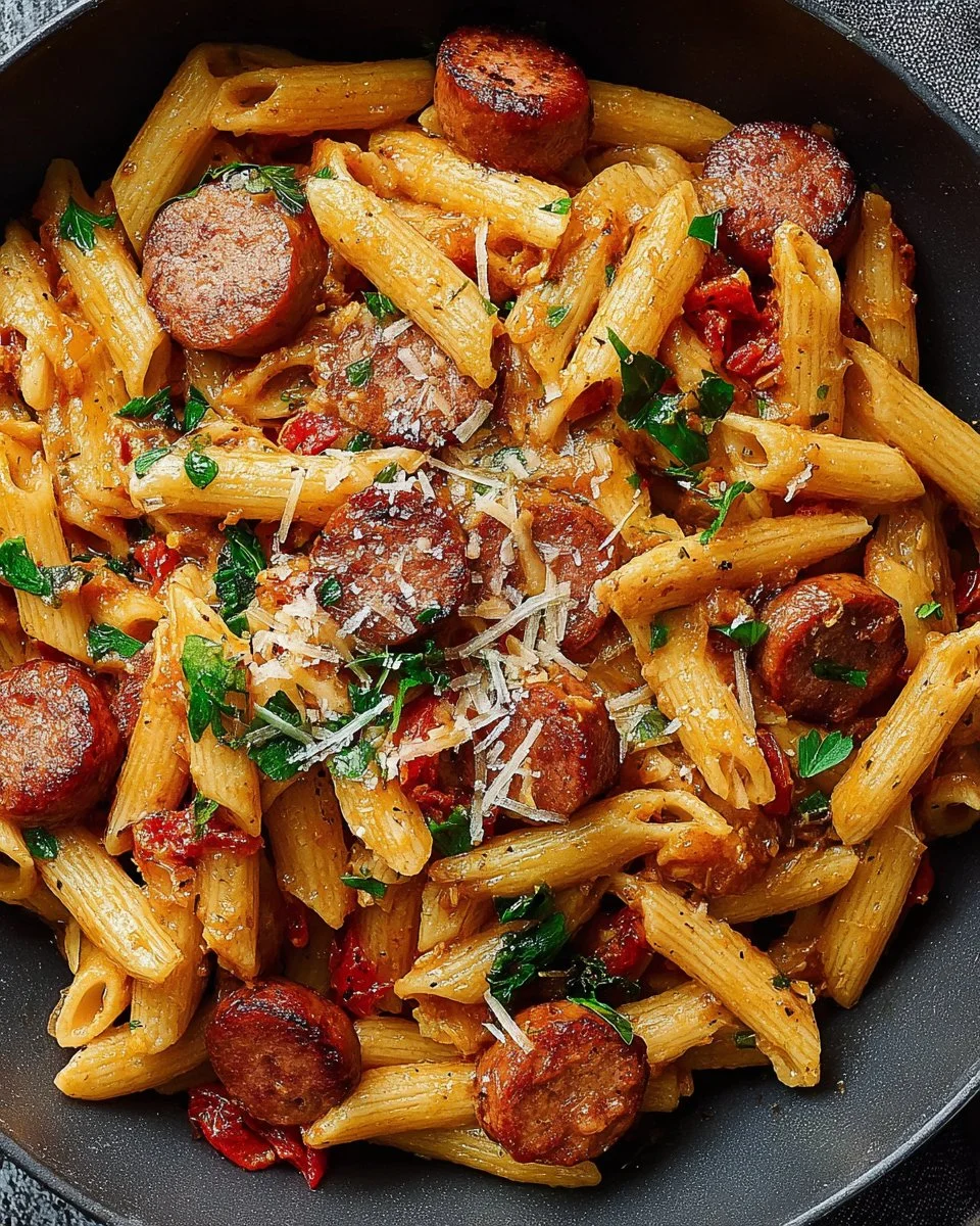 Cajun Sausage Pasta