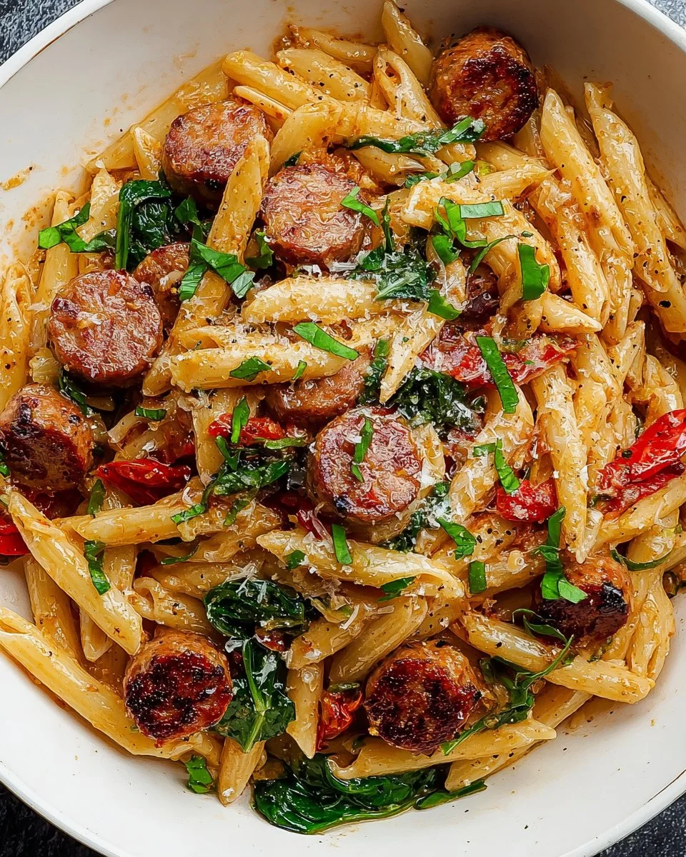 Cajun Sausage Pasta