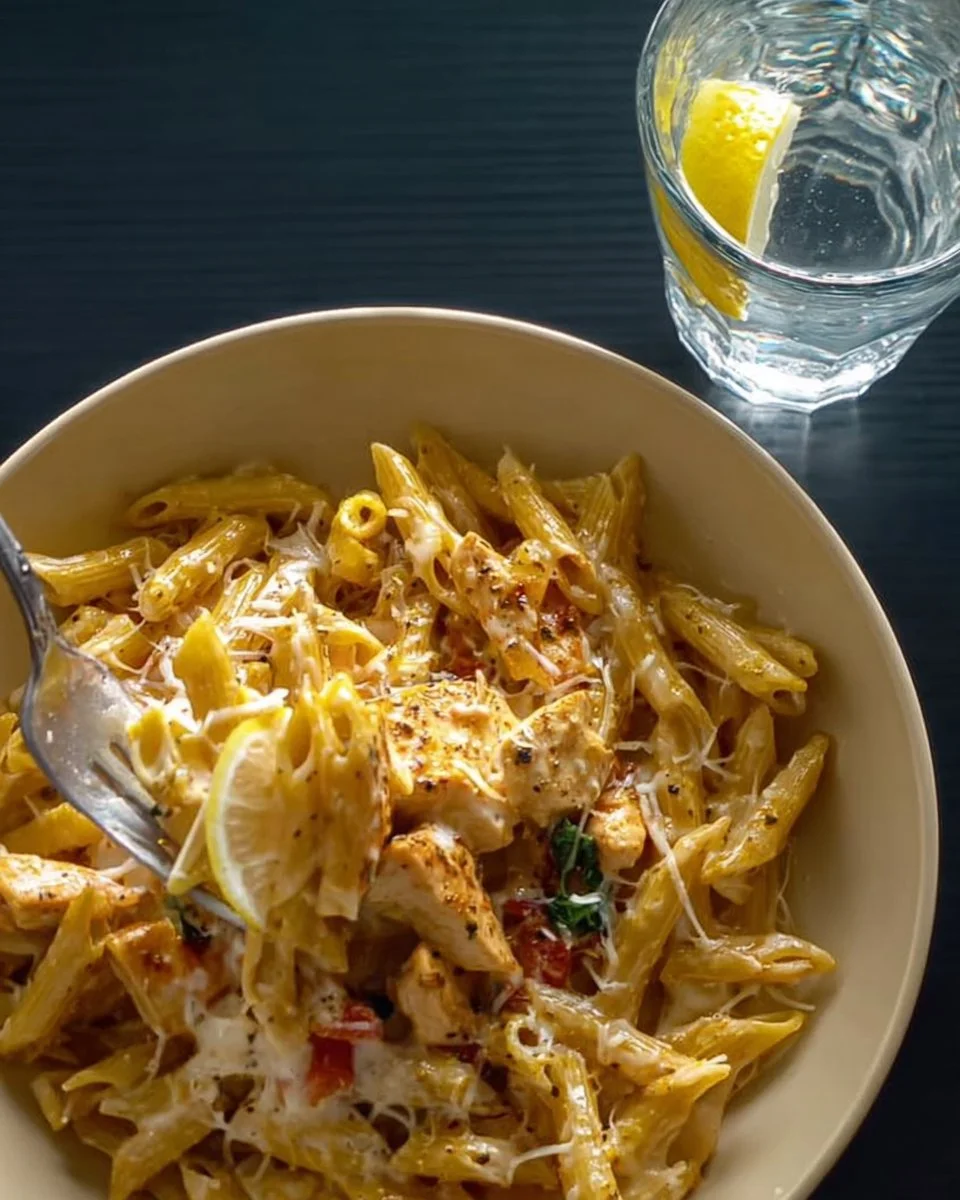 Cheesy Chicken Pasta