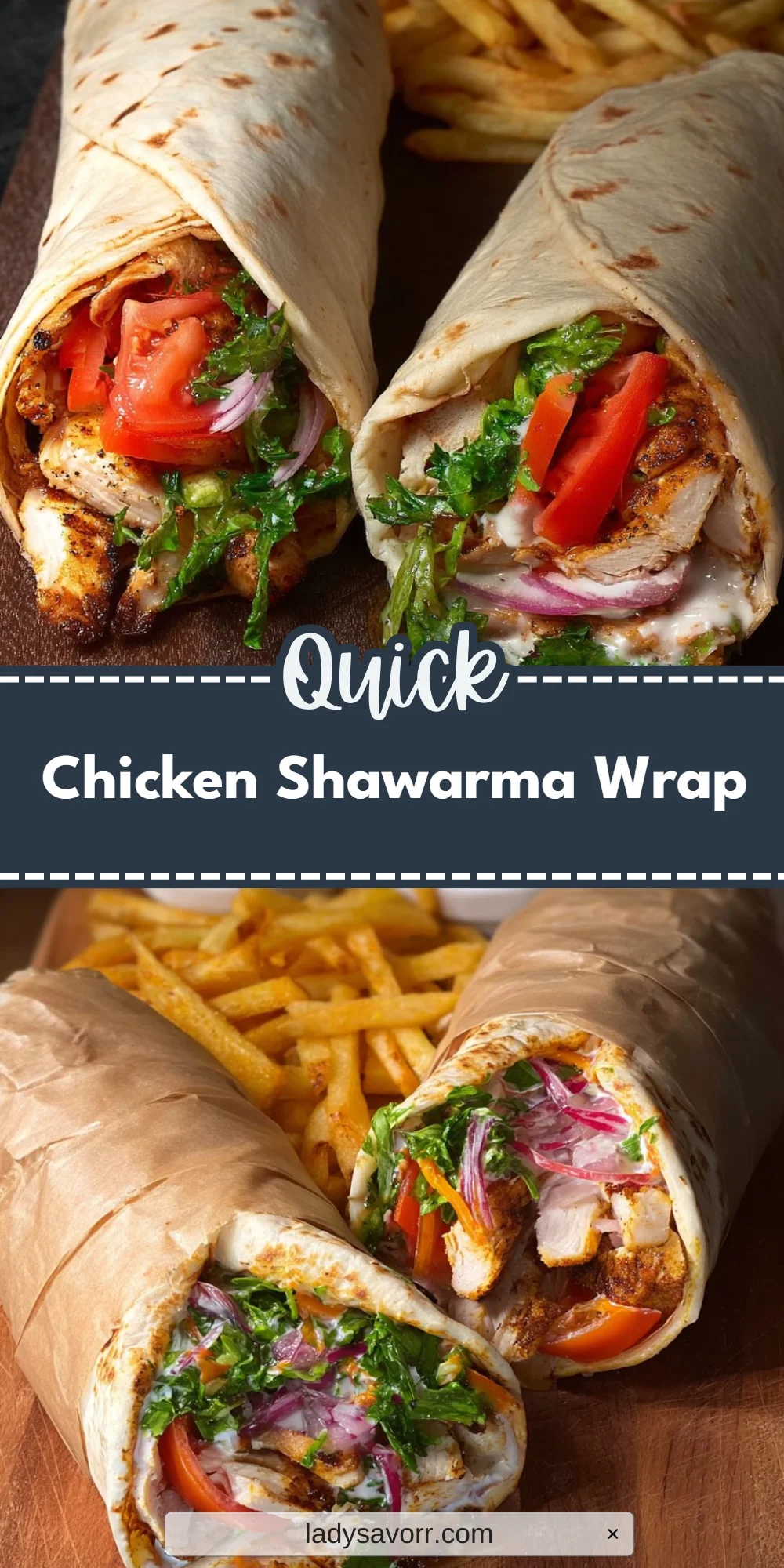 Chicken Shawarma Wrap