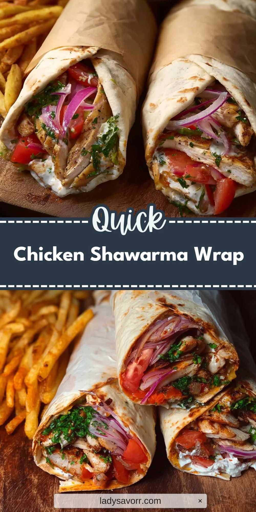 Chicken Shawarma Wrap