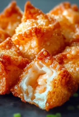 Crispy Crab Rangoon Bombs filled with creamy crab and cheese