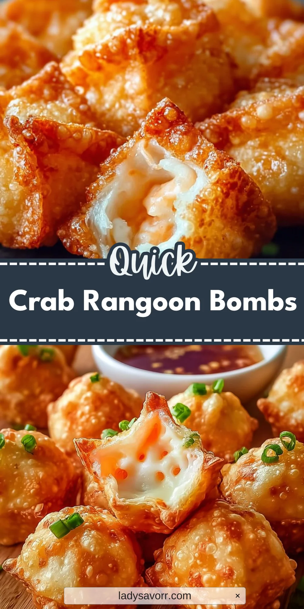 Crab Rangoon Bombs