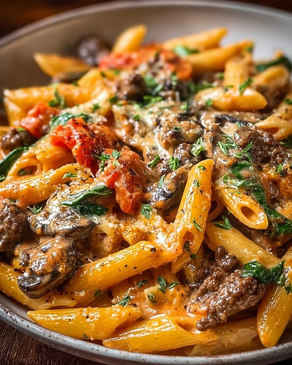 Creamy Beef Pasta