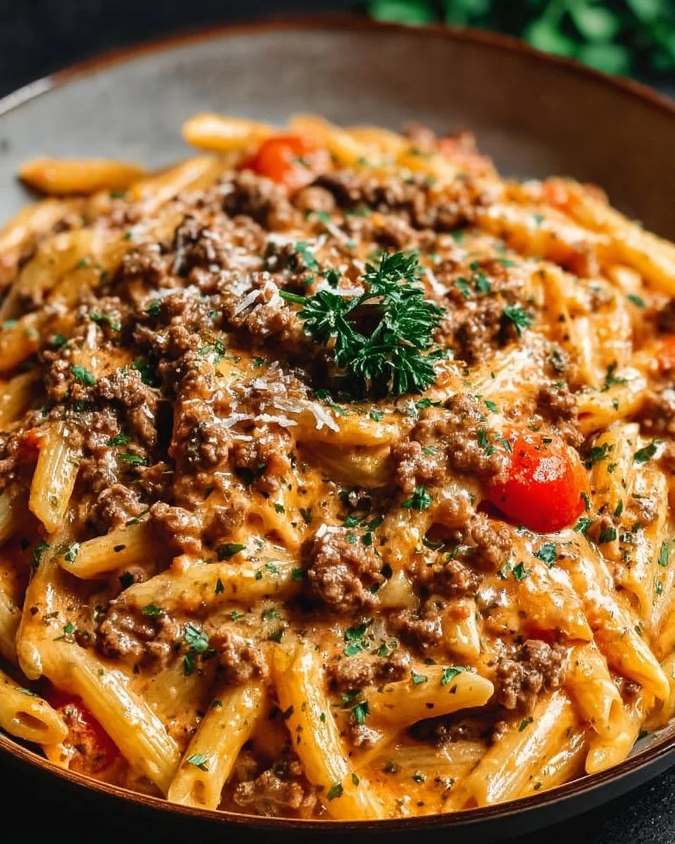 Creamy Beef Pasta