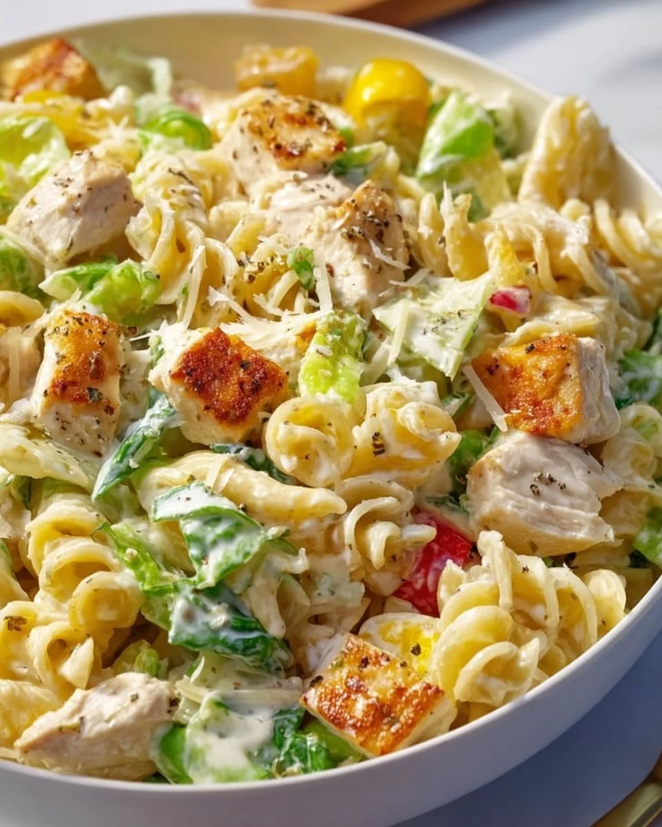 Creamy Chicken Pasta Salad