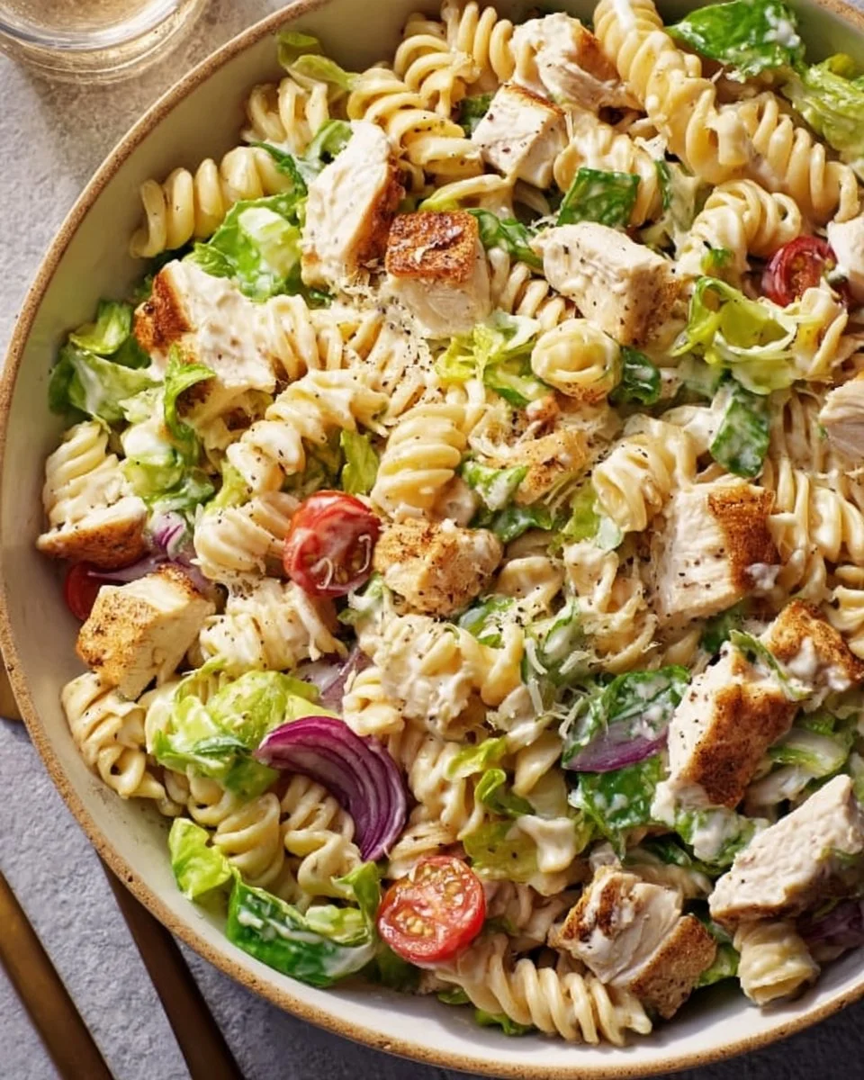 Creamy Chicken Pasta Salad