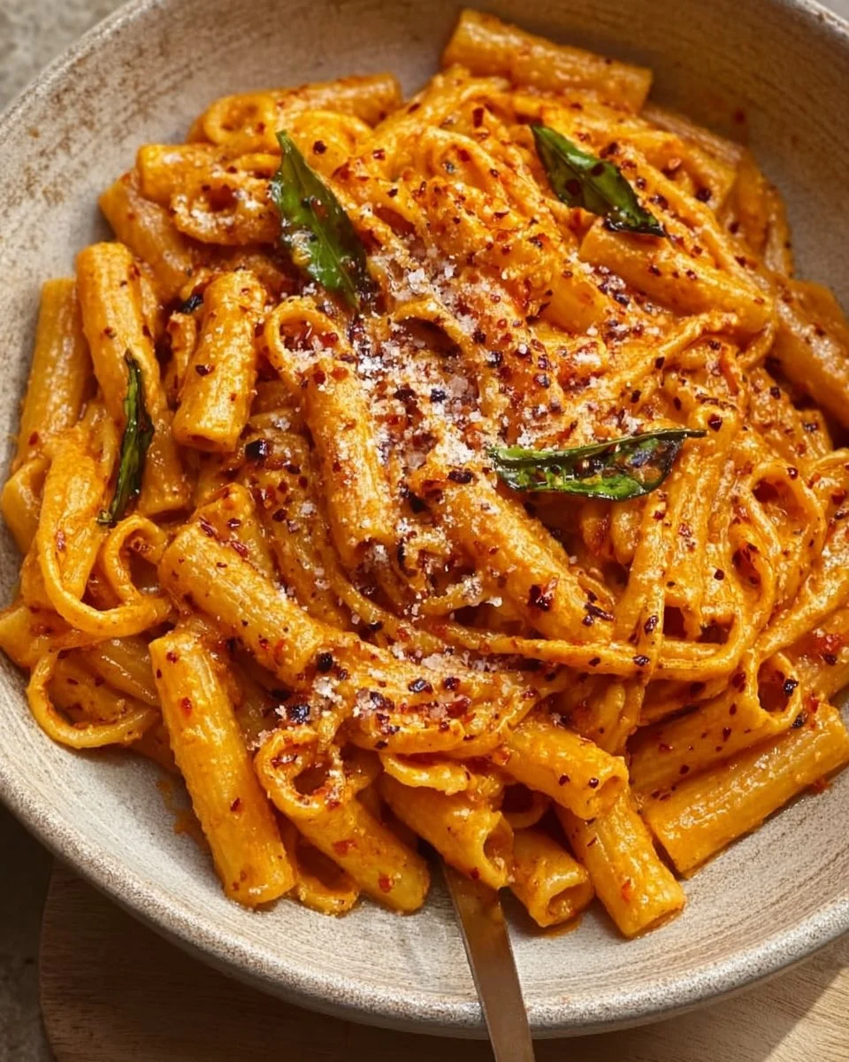 Creamy Chili Oil Pasta