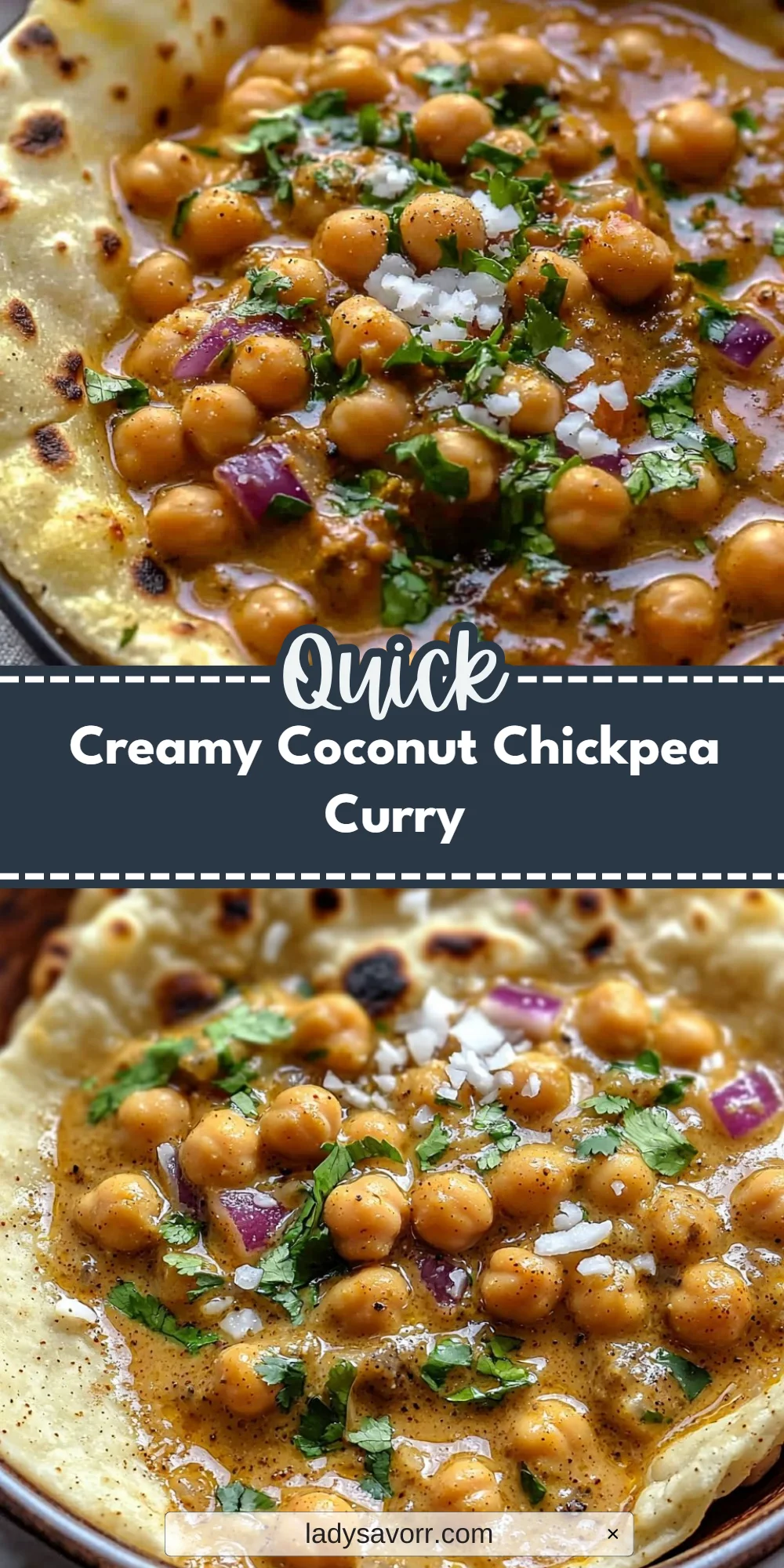 Creamy Coconut Chickpea Curry