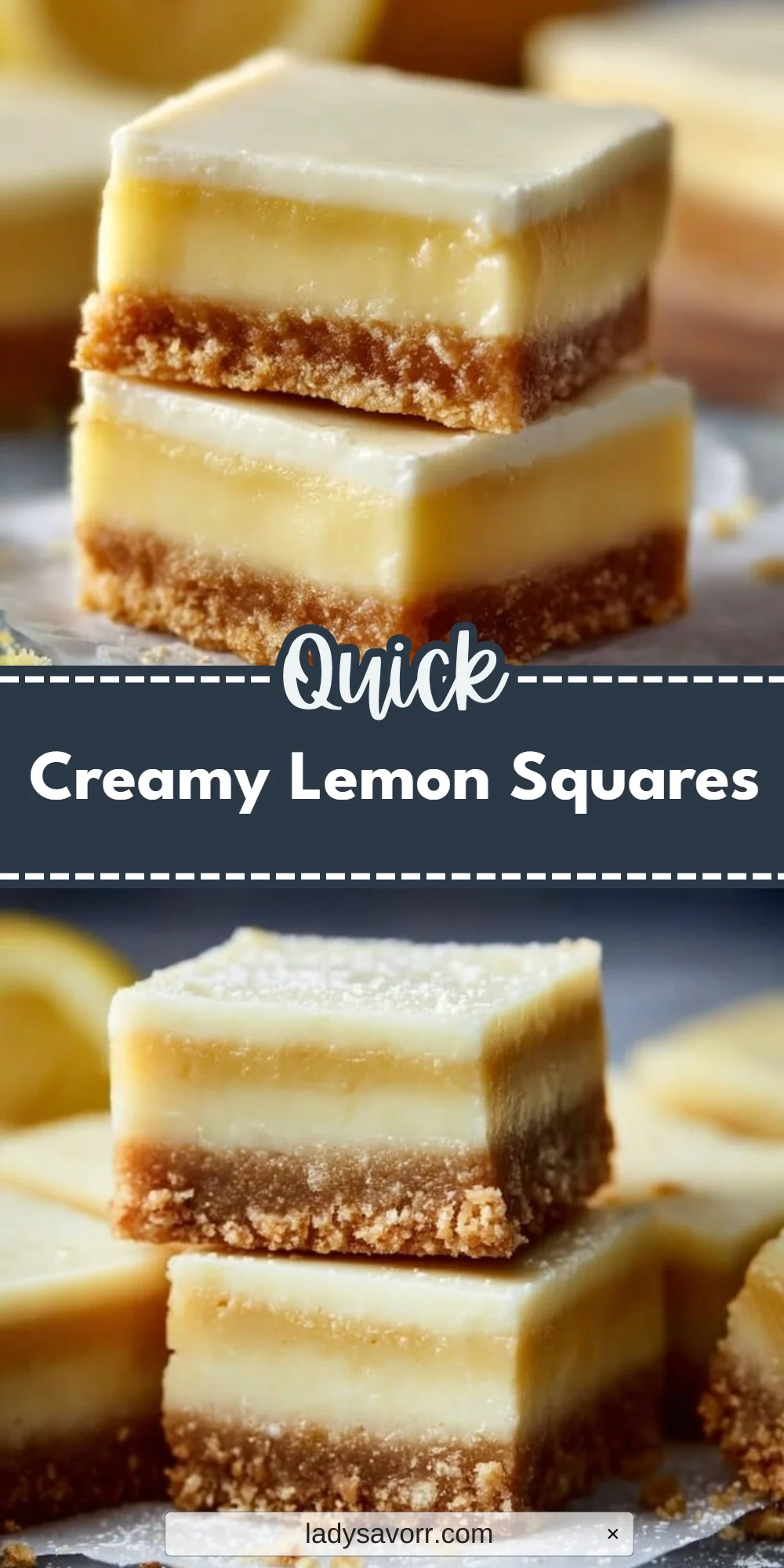 Creamy Lemon Squares