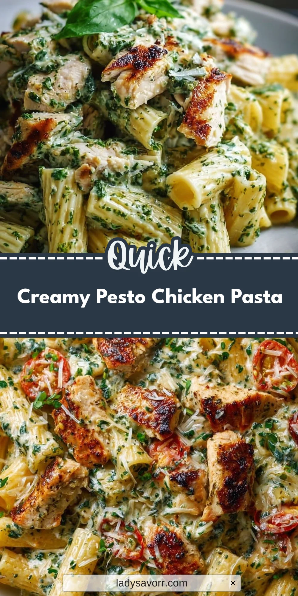 Creamy Pesto Chicken Pasta