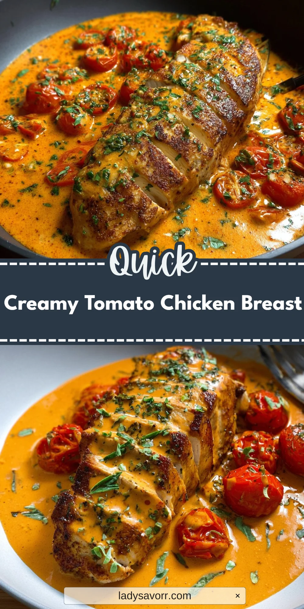 Creamy Tomato Chicken Breast