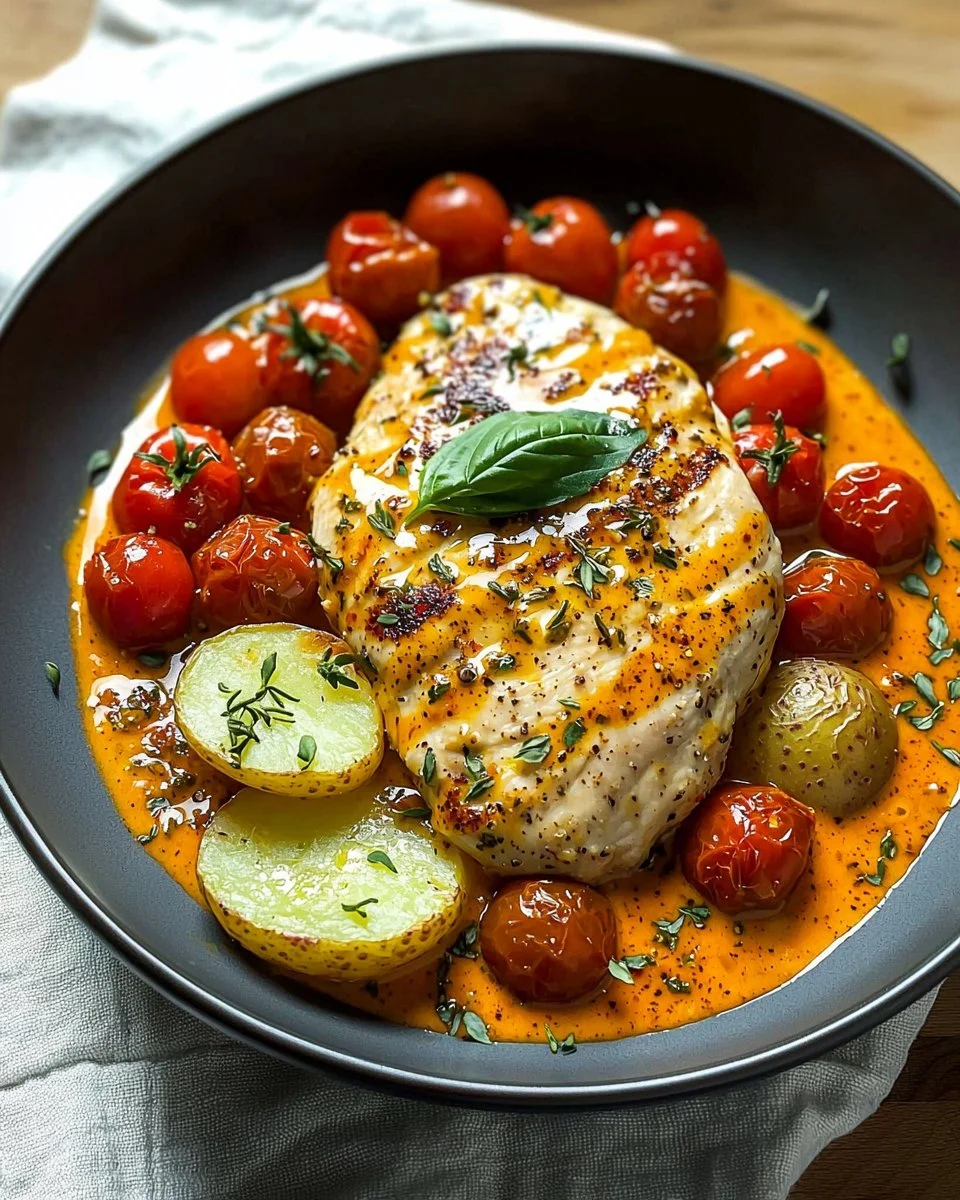 Creamy Tomato Chicken Breast