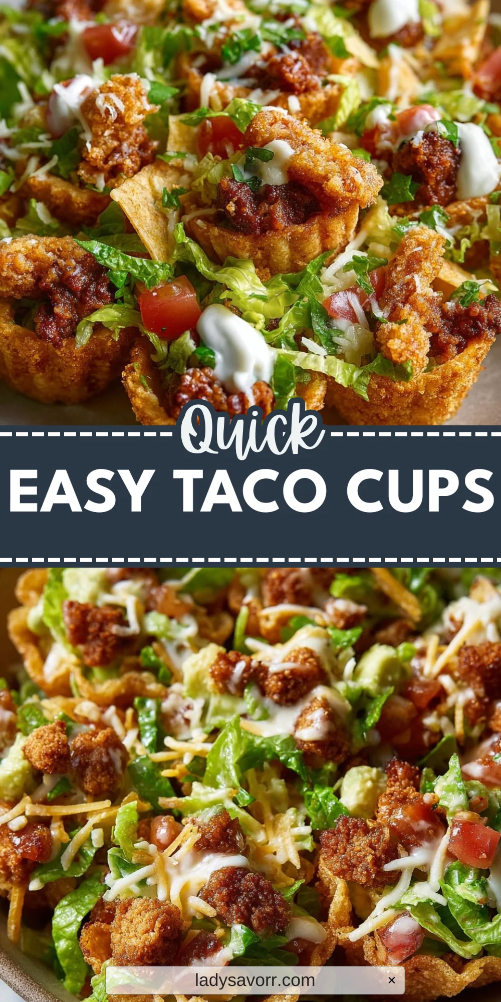 EASY TACO CUPS