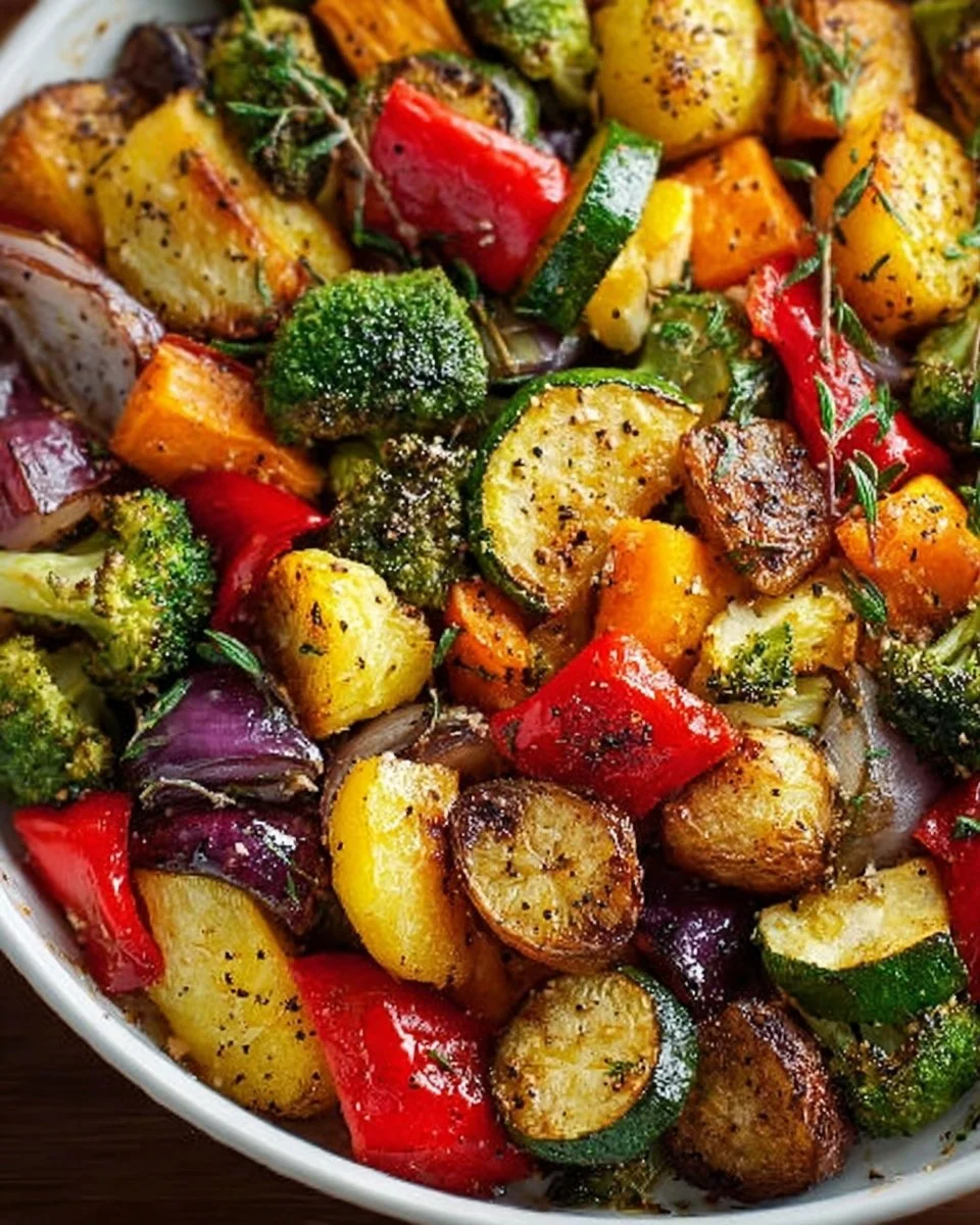 Garlic Roasted Vegetables