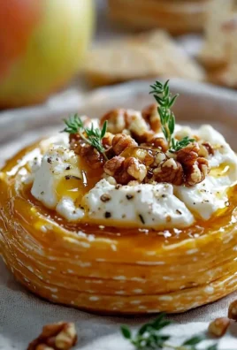 Delicious goat cheese and honey bites served on a platter