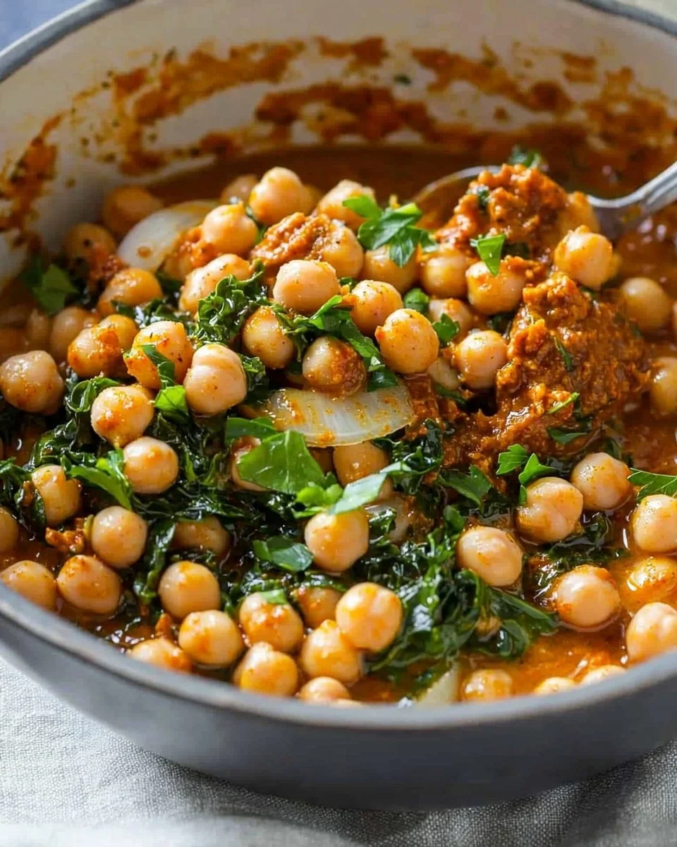 Harissa Chickpeas