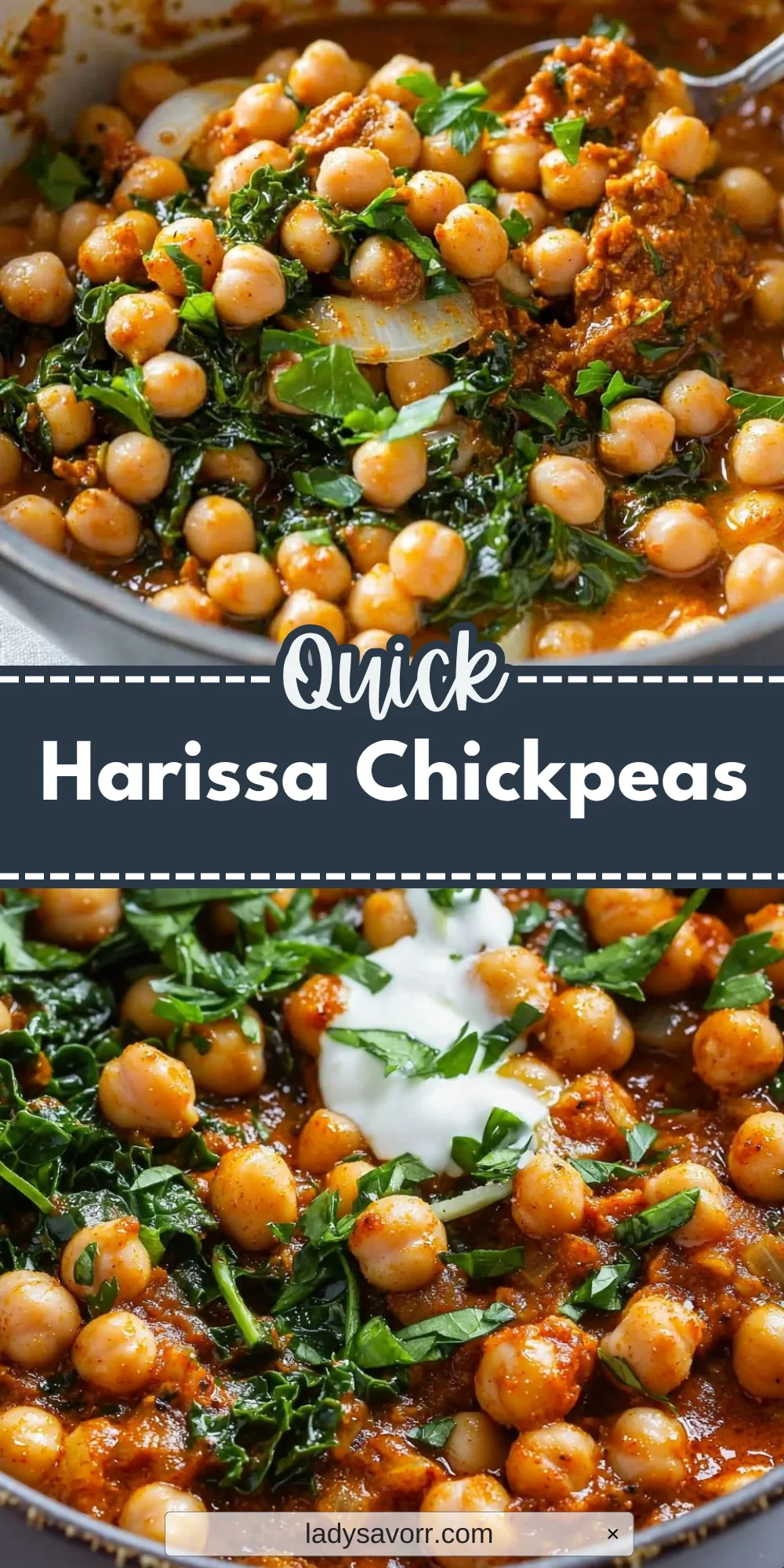 Harissa Chickpeas