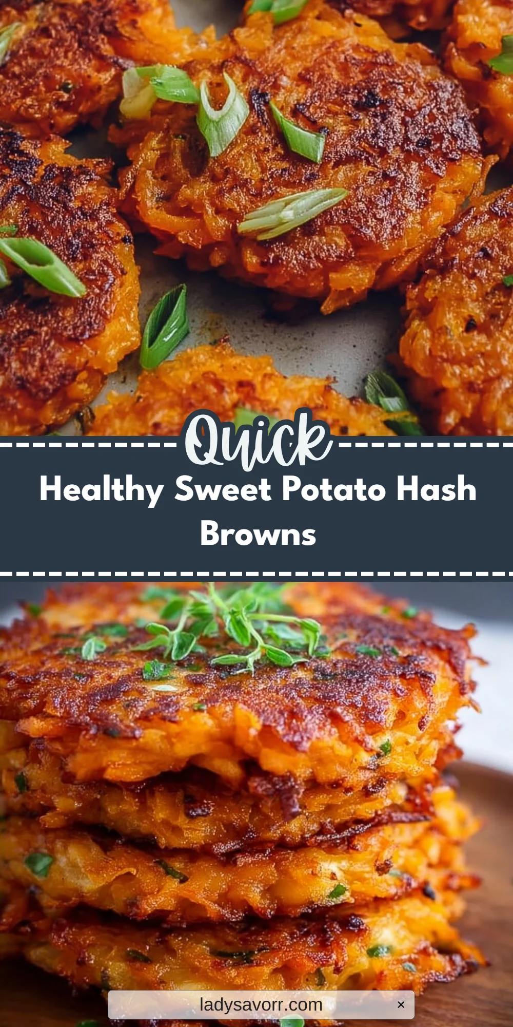 Healthy Sweet Potato Hash Browns