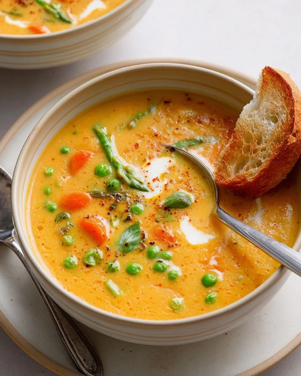 Hearty Creamy Vegetable Soup