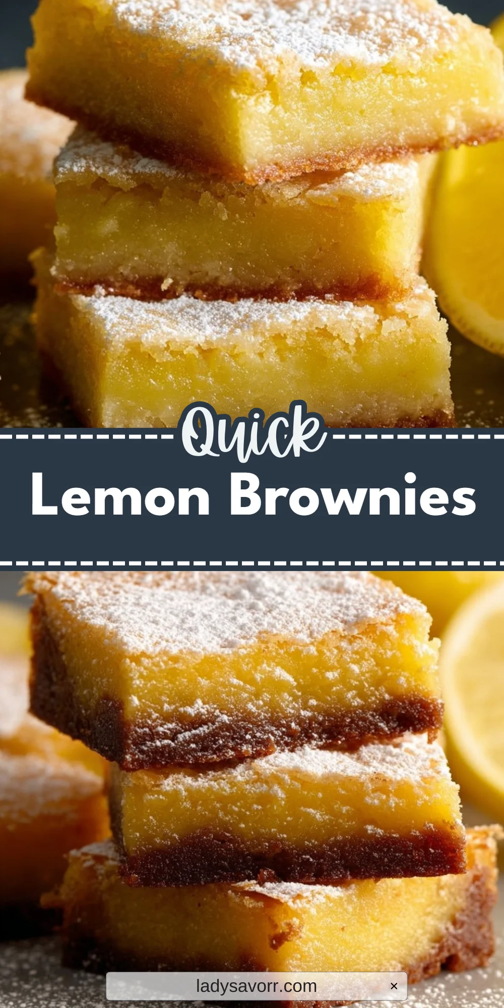 Lemon Brownies