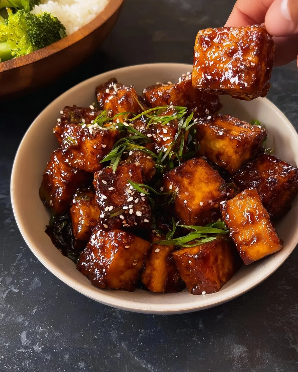 Maple Glazed Tofu
