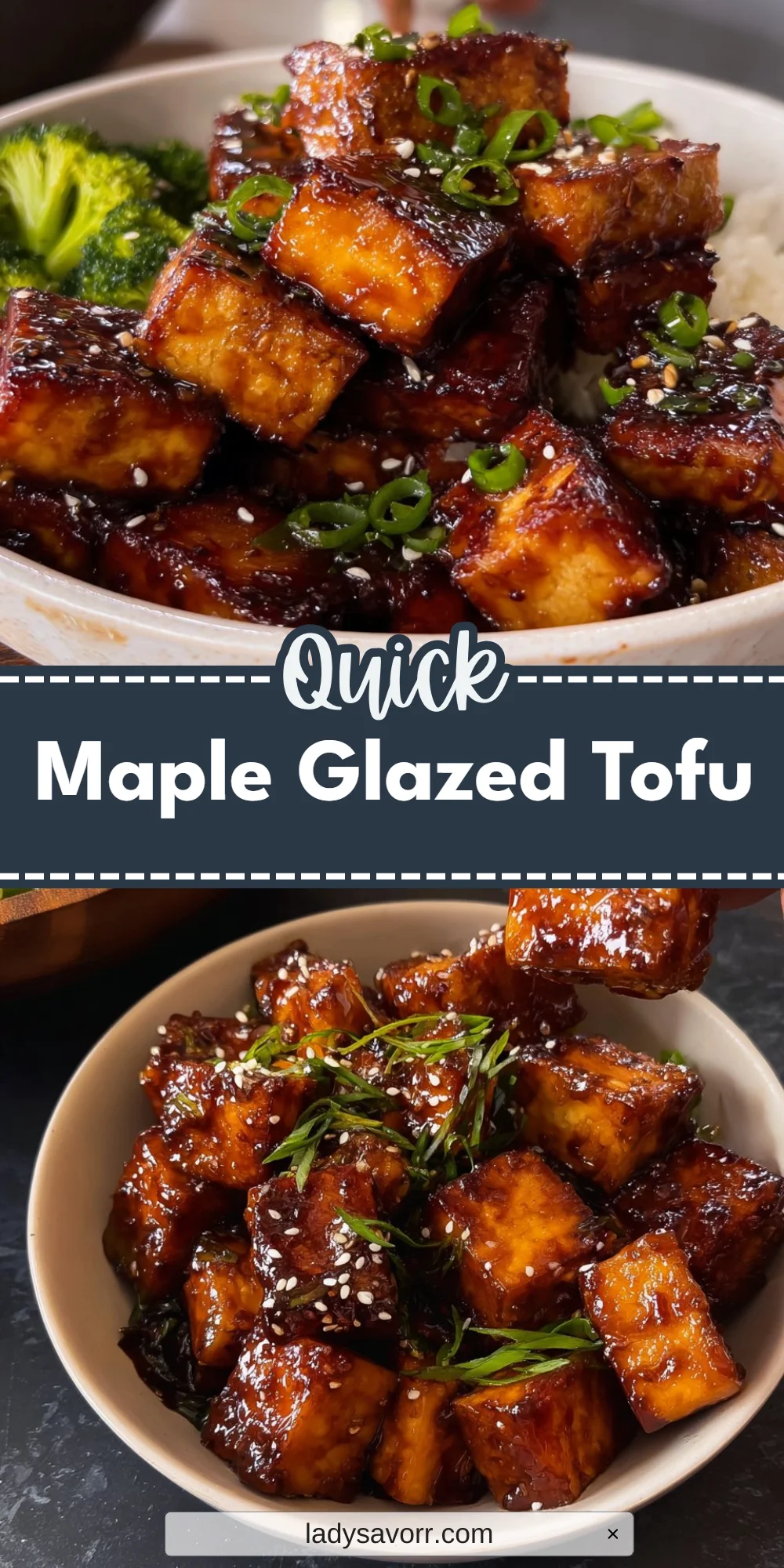 Maple Glazed Tofu