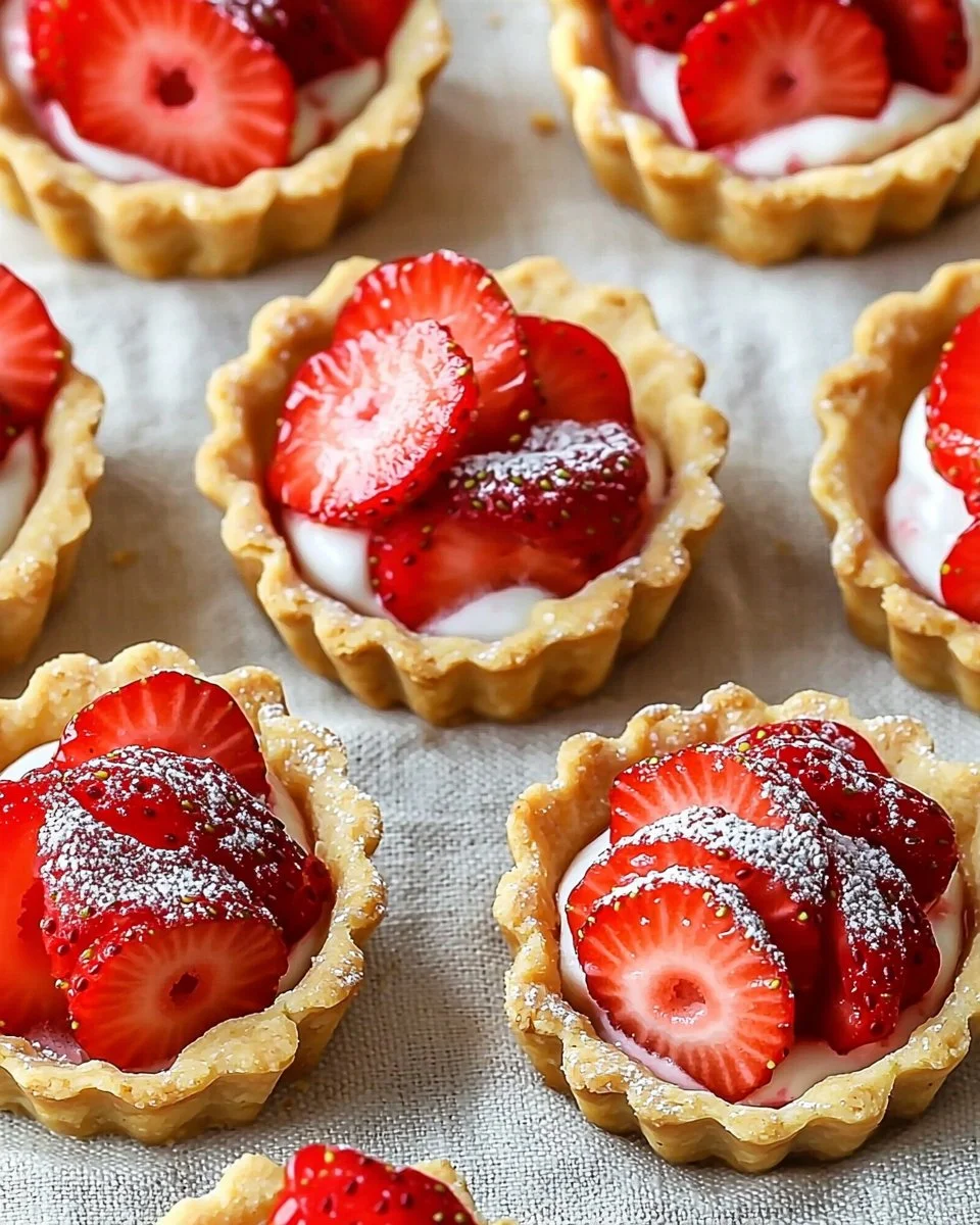Mini Strawberry Tartlets