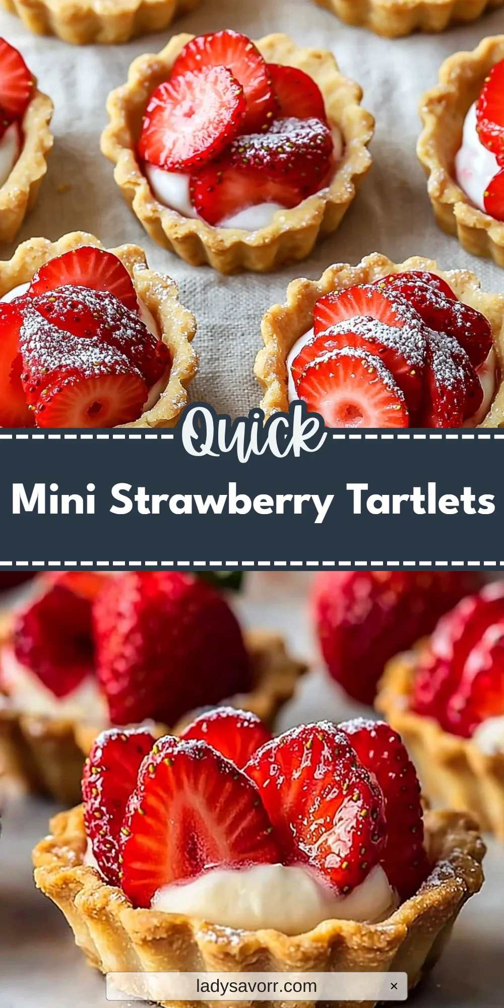 Mini Strawberry Tartlets