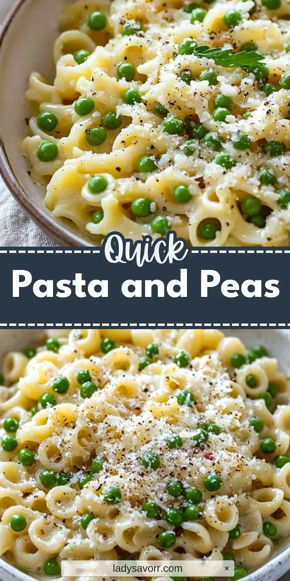 Pasta and Peas