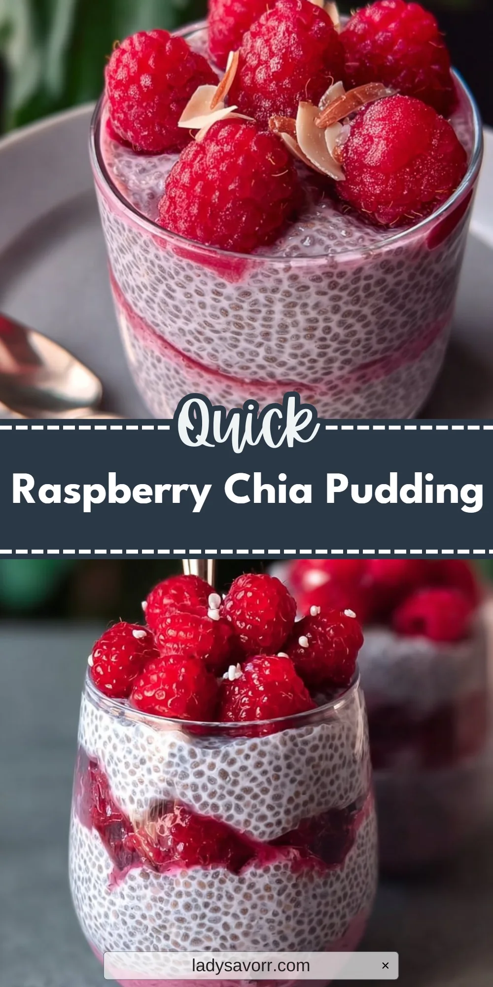 Raspberry Chia Pudding