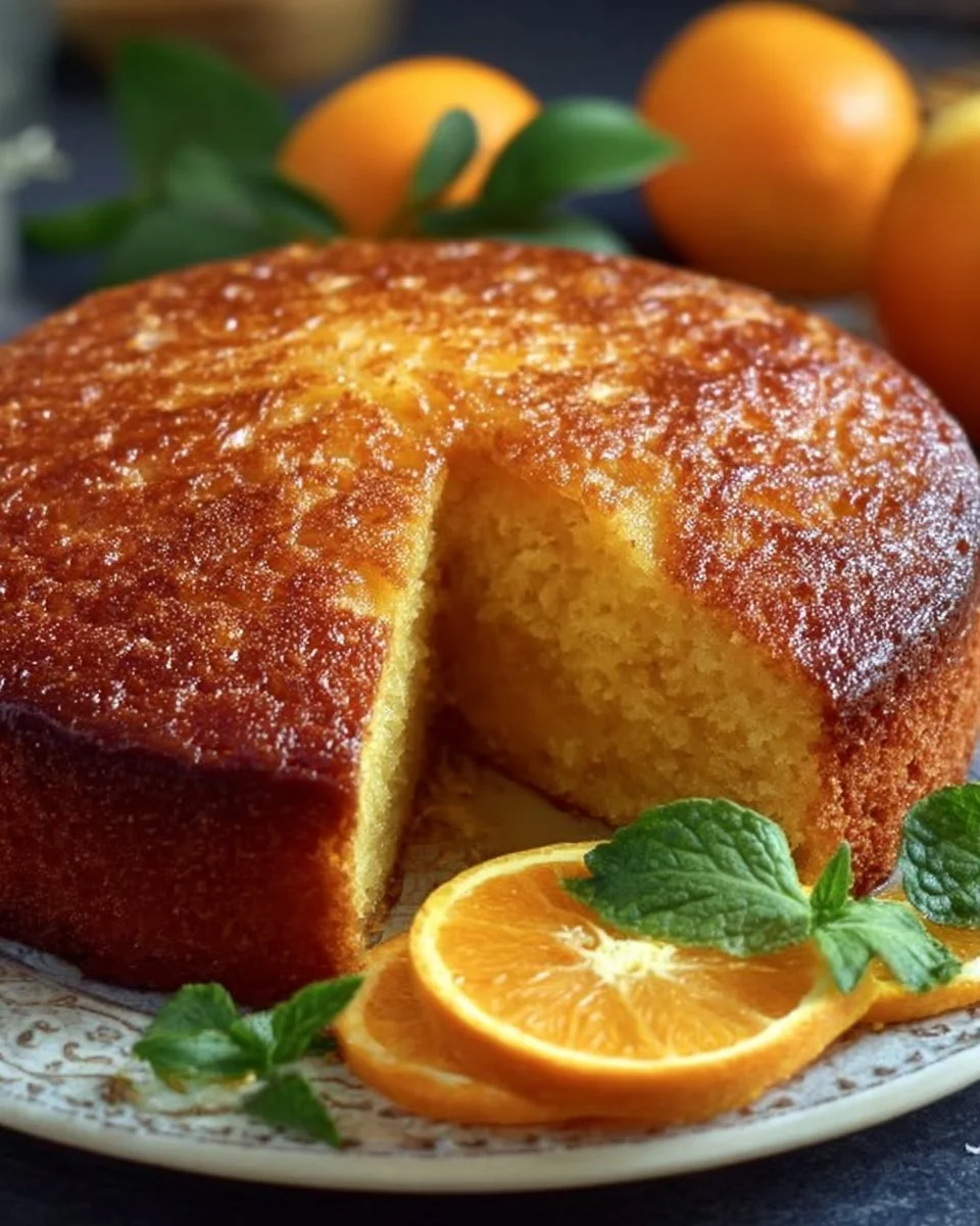 Sicilian Whole Orange Cake