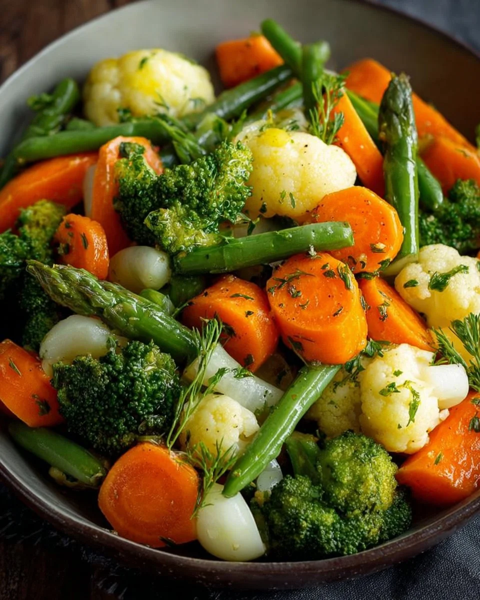 Steamed Vegetable Medley