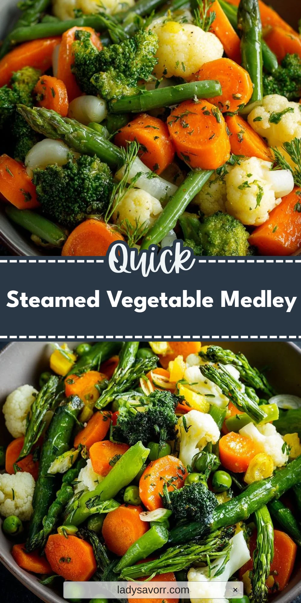 Steamed Vegetable Medley