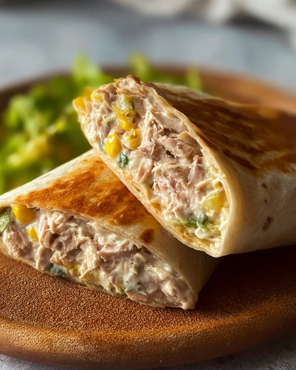 Tuna Melt Wrap