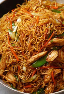 Delicious 30-minute Chicken Chow Mein served in a bowl