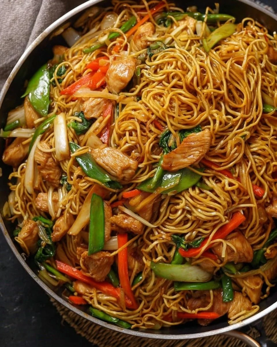 30-minute Chicken Chow Mein