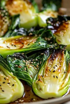 Quickly sautéed bok choy served as a healthy side dish