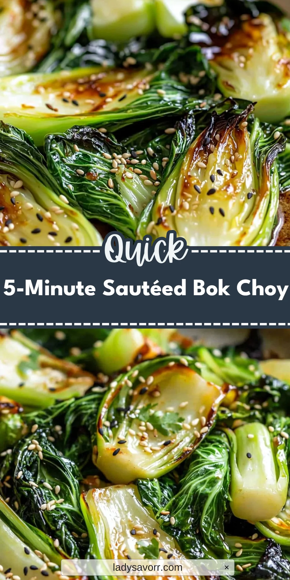 5-Minute Sautéed Bok Choy