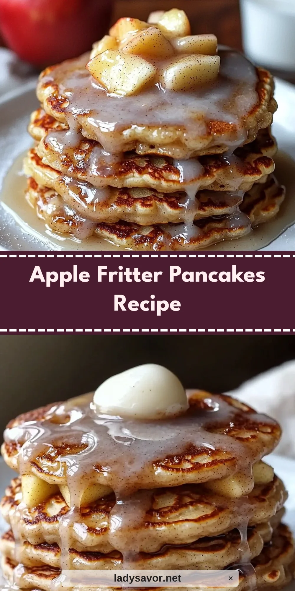 Apple Fritter Pancakes Recipe