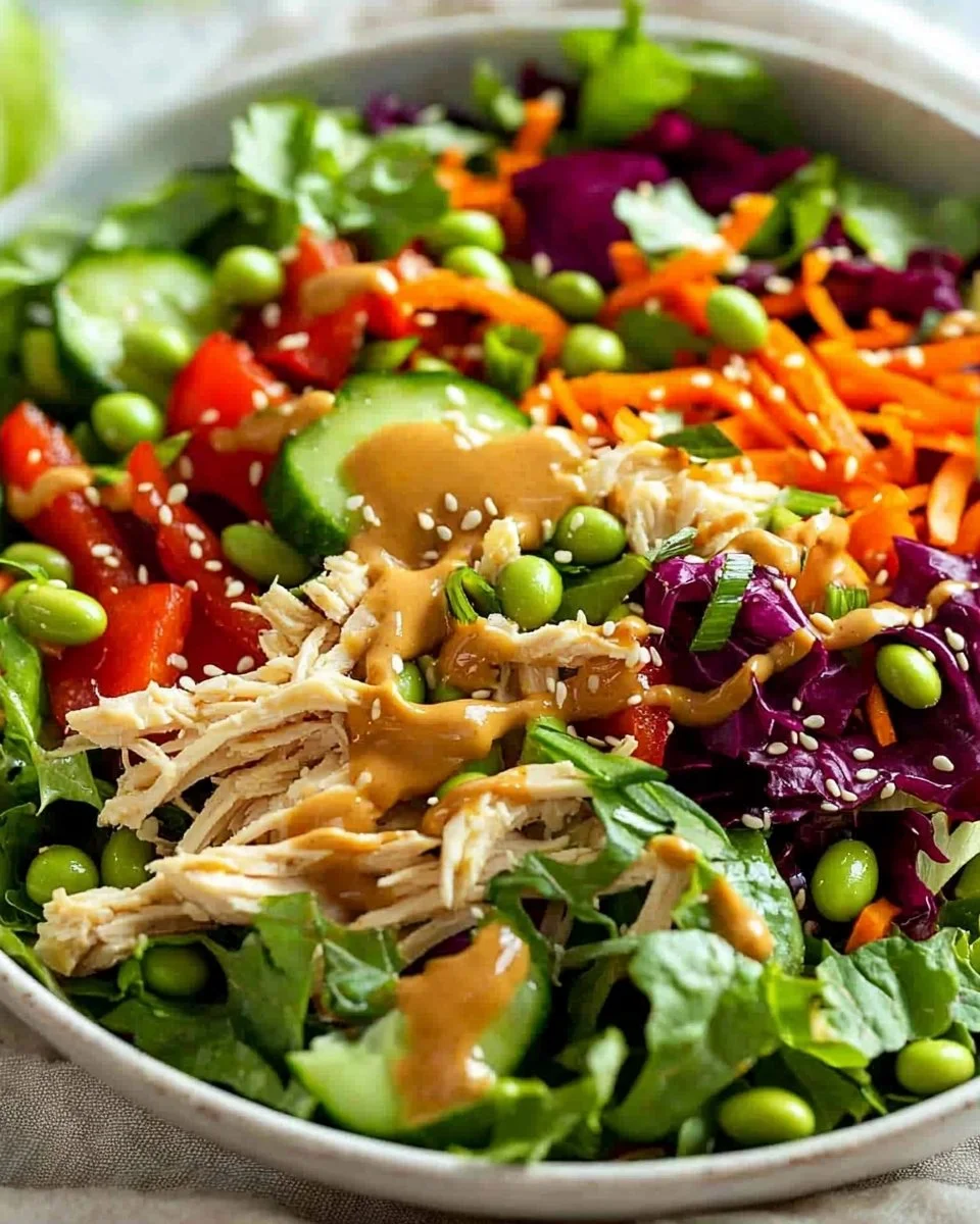 Asian Chicken Crunch Salad