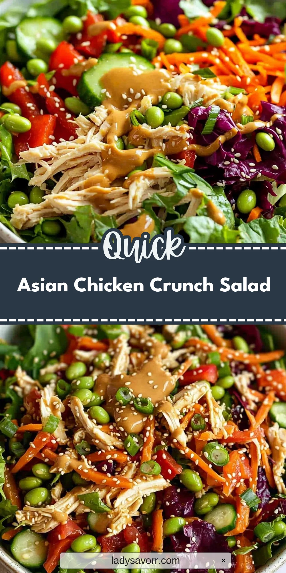 Asian Chicken Crunch Salad