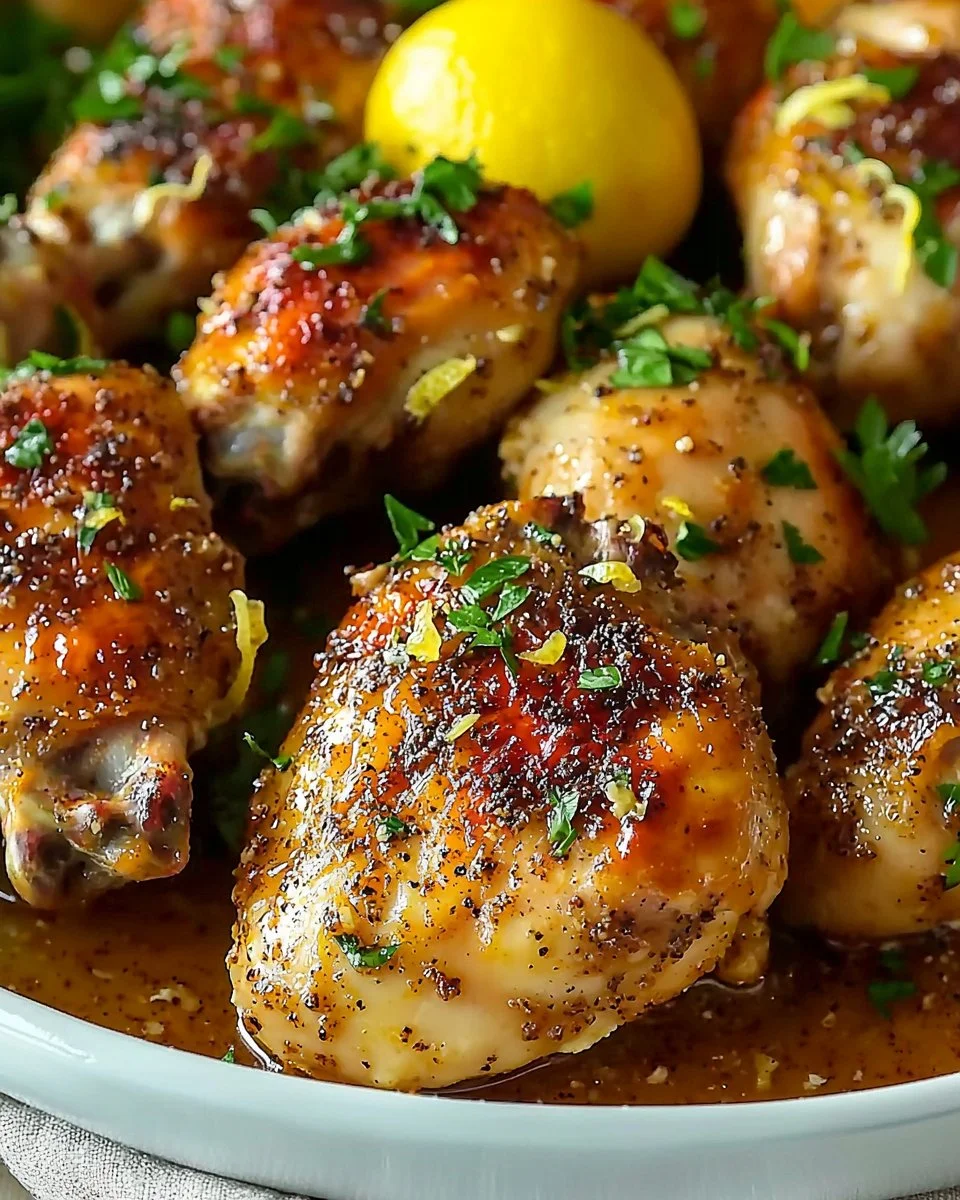 Baked Lemon Butter Chicken