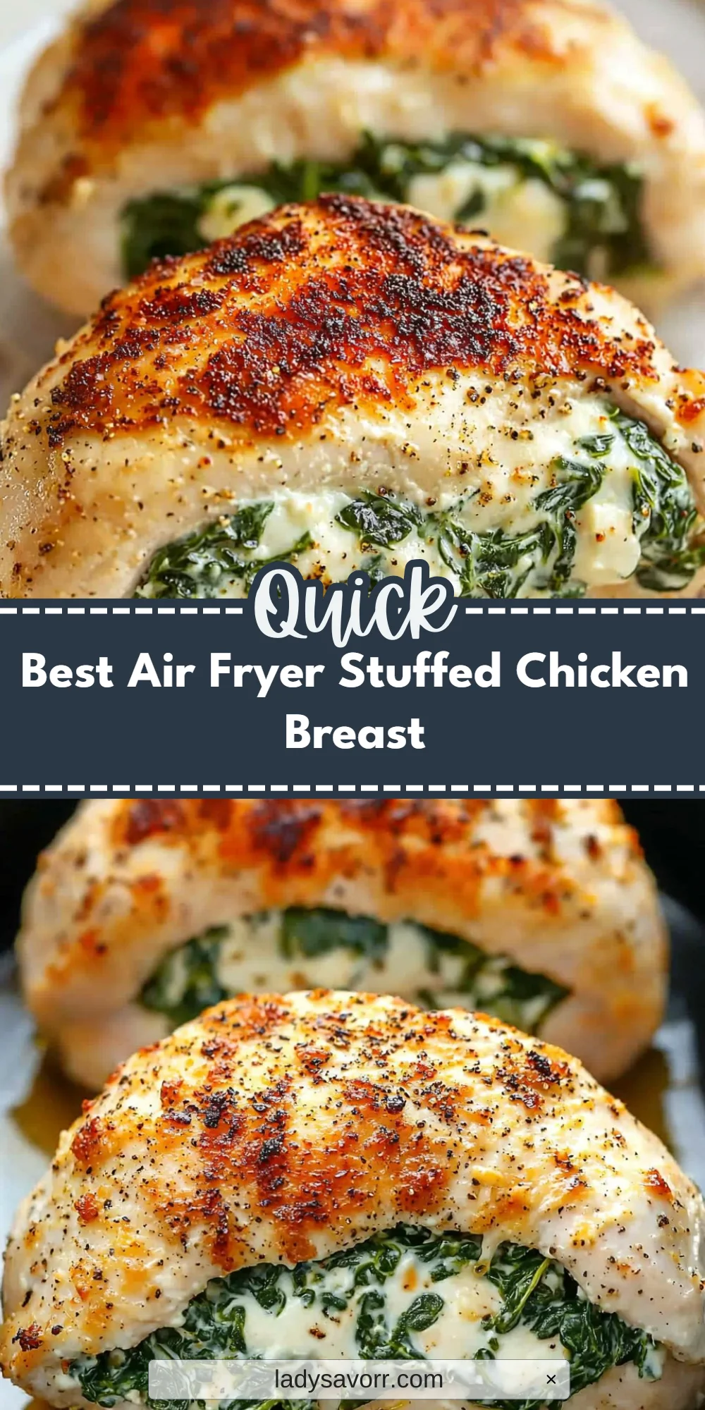 Best Air Fryer Stuffed Chicken Breast