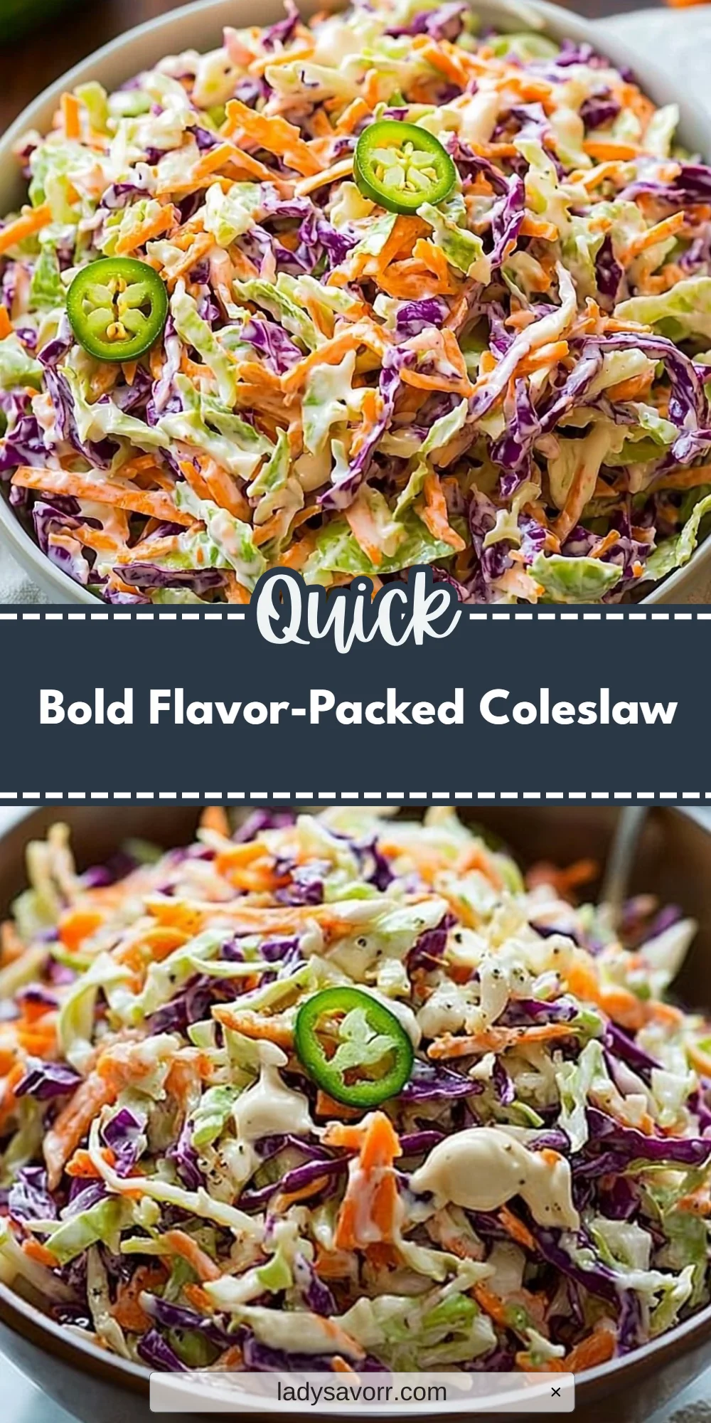 Bold Flavor-Packed Coleslaw