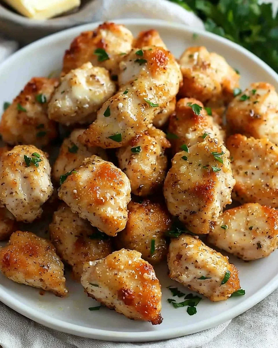 Butter Garlic Chicken Bites